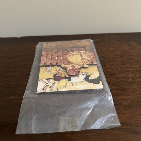 MARY ENGELBREIT Magnet Melissa Neufeld 1993 gossip New Old Stock Unused - Picture 6 of 6